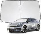 Windshield Sun Shade for Kia EV6 2022-2026 Sunshade by YIZHUOMY