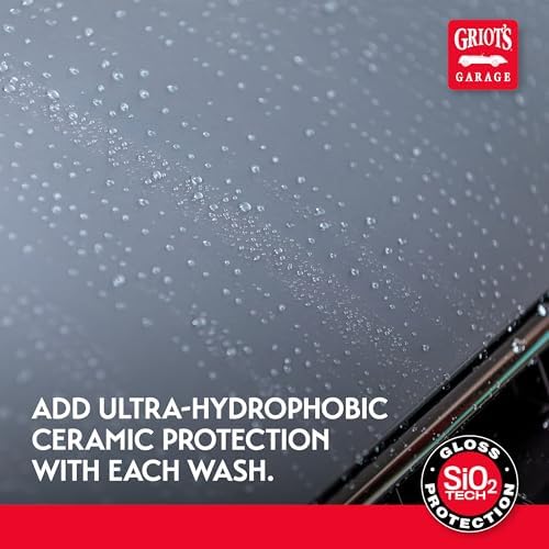 Griot's Garage Ceramic Wash and Coat for All Car Exterior Surfaces, Lubricant Rich, Provides Durable Car Paint Protection, 10885, 48oz - Image 5