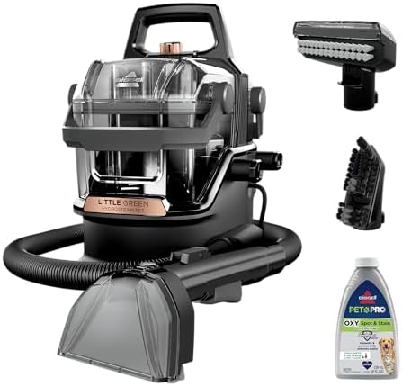 BISSELL Little Green HydroSteam Portable Carpet Cleaner, 3618 by BISSELL
