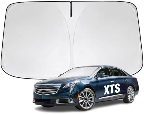 Windshield Sun Shade for Cadillac XTS 2013-2019 Sunshade by YIZHUOMY