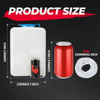 KEMIMOTO Universal Car Windshield Washer Pump Washer - Image 2