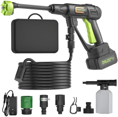 Cordless Pressure Washer, Handheld Portable Battery Cordless Power Washer by Unknown