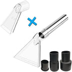 Happy Tree Universal Fit All Brands' Shop Vacs with 2-1/2"&1-7/8"&1-1/4" Adapter Clear Extractor Accessory for Upholstery & Carpet Cleaning & Car Detailing, Shop Vac Extractor Attachment Hose Kit by HAPPYTREE