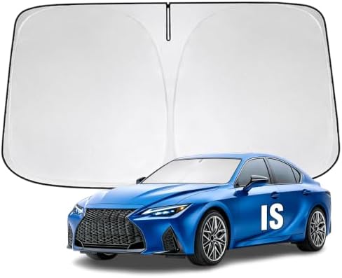 Windshield Sun Shade for Lexus is 300 350 500 250 200t 2014-2026 Sunshade by YIZHUOMY