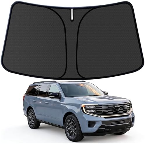 Expedition Customized Windshield Sun Shade for 2018-2025 2026 Expedition Front Window Sunshade Visor Protector Foldable Blocks UV Rays Keep Car Cooler Accessories by aatoppus