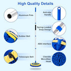 62" Car Wash Brush kit with Long Handle & Scratch-Free Refill Head - Image 4