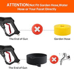 AURORA CAR Pressure Washer Short Gun, Commercial 5000 PSI 12 GPM, 1/4" QC - Image 3