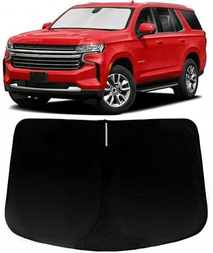 Windshield Sun Shade for Chevy Chevrolet Tahoe 2021-2025 by PAIMOHO
