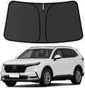 CRV Customized Windshield Sun Shade for 2023 2024 2025 2026 CRV LX/EX/EXL/Sport-L/Sport Touring Hybrid Front Window Sunshade Visor Protector Foldable Blocks UV Rays Keep Car Cooler Accessories by aatoppus