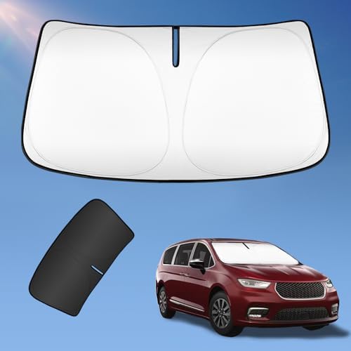 for Chrysler Pacifica Minivan 2017-2026 Sun Shade Windshield Cover by ZOIBVCARSUNSHADE
