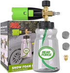 BEAR FORCE Innovative Brass Foam Cannon Pro+ for Pressure Washer, Car Wash by BEARFORCE