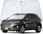 CLIM ART Windshield Sun Shade for Ford Edge 2015-2024, Custom-Fit Foldable Car Sunshade, Vehicle Sun Protector, Front Auto Windshield Cover, Car Accessories - WS8005 by CLIMART