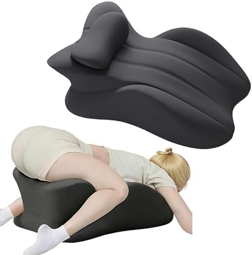 Multi-functional Ergonomic Memory Foam Wedge Pillow, 27° Angle Perfect Position Instant Intimacy Couples Pillow, Wedge Memory Foam Butt Cushion, Provides Waist and Neck Support for Neck Pain Relief. by OTONIS