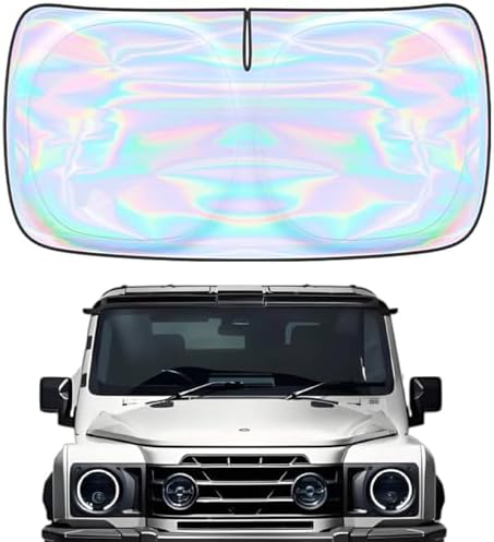 Windshield Sun Shade for INEOS Grenadier 2020-2026 - 4 Layers Sunshade Compatible with INEOS Grenadier Foldable Front Window Sunshade Sun Visor Protector Block UV Rays Keep Cars Cooler Car Accessories by Unknown