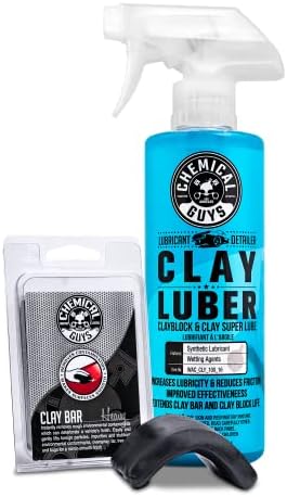 Chemical Guys, Heavy Duty Clay Bar & Luber Kit, Paint Prep, 2-Piece Set by ChemicalGuys