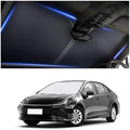Car Windshield Sun Shade Compatible with Toyota Corolla 2020-2026,Oxford Cloth Sun Shade for Car Windshield with Foldable Design,Windshields Cover Suns Shades for Blocking Heat with Storage Bag by Aokdom