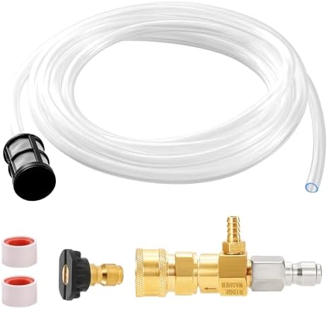 RIDGE WASHER Downstream Injector for Pressure Washer, 2-3 GPM by RIDGEWASHER