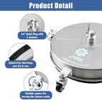 JANZ 18'' Pressure Washer Surface Cleaner - Image 4