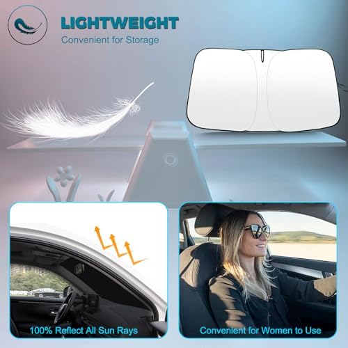 Foldable Front Windshield Sunshade fit for Honda HR-V 2016-2022 - Image 6