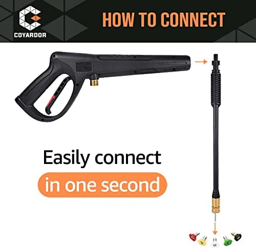 Pressure Washer Gun with Extension Wand M22-14 & M22-15 Fitting - Image 5