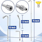 M MINGLE Pressure Washer Extension Wand - 120" Upgrade Power Washer Lance - Image 3