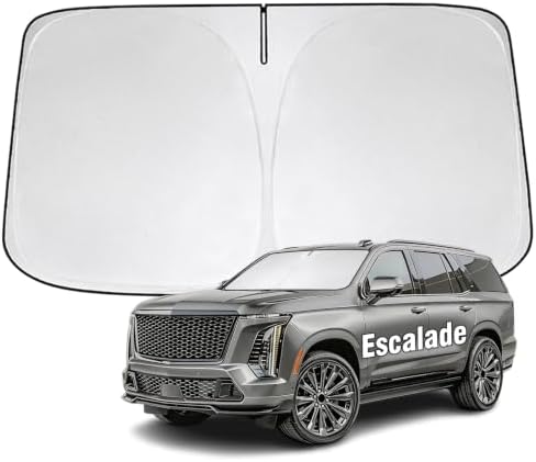 Windshield Sun Shade for Cadillac Escalade 2021-2026 Sunshade by YIZHUOMY