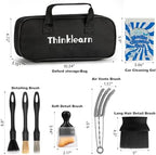 ThinkLearn Car Detailing Kit Brush Set with Cleaning Gel, Car Accessories - Image 7