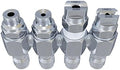 Jariko Jrod Pressure Washer Nozzle 2-3 GPM - High Pressure Hose J rod Nozzle - 1/4" Quick Connect for Soft Wash System - 4 Way Pressure Washer - 4 Tip Soft Wash Nozzle - Pressure Washer Accessories by Jariko