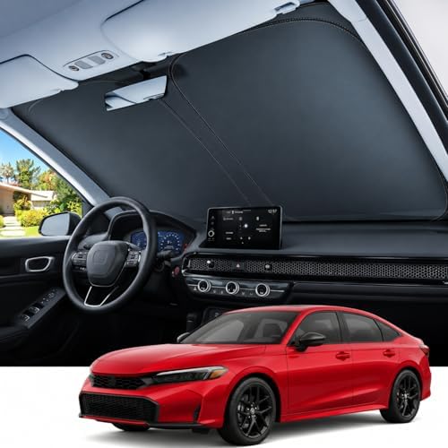 REEVAA Car Windshield Sun Shade for Honda Civic (2025-2022) by REEVAA