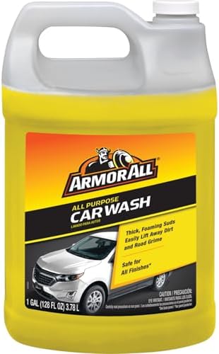 Armor All All Purpose Car Wash Soap, Hand Wash or Foam Cannon, 128 Fl Oz by ArmorAll