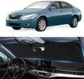 Windshield Sun Shade for 2007-2009 2010 2011 Toyota Camry LE XLE Hybrid SE by BOODANCARS