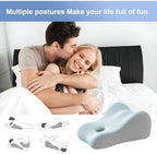 2026 New Memory Foam Prone Sleeping Pillow, Comfortable Leg Support Pillow for Playing on Your Phone, Stress Relief Cushion, Fertility aid Pillow Maternity Wedge Pillow for Pregnancy - Image 6