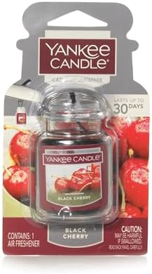 Yankee Candle Car Jar Ultimate, Vanilla, Black Cherry & Home Sweet Home, Hanging Air Freshener, Neutralizes Odors with Authentic Fragrance for Travel or Home, 3 Units (Variety Pack) - Image 3