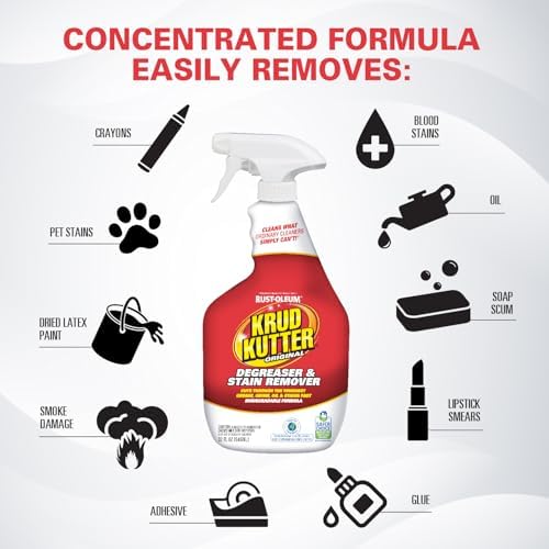 Krud Kutter Original Cleaner Degreaser Spray, 32 oz - Image 4