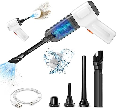 NICE BUDDY Portable Car Vacuum Cleaner, 6500PA 3-in-1 Blower by NICE+BUDDY