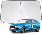 Windshield Sun Shade for Audi Q3 2013-2018 Sunshade by YIZHUOMY