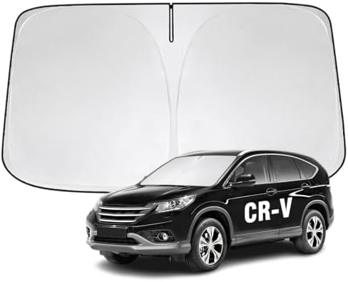 Windshield Sun Shade for Honda CRV 2007-2016 Sunshade by YIZHUOMY