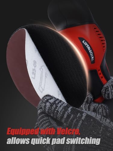 Cordless Car Polisher for Car Detailing Compatible, Red - Image 7