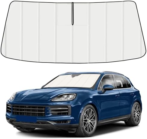 Windshield Sun Shade for Pors-Che Ca-yenne 2019-2025 2026 by Fonowka