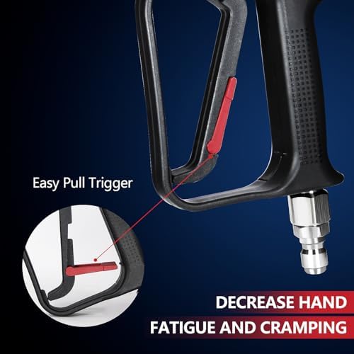 Short Pressure Washer Gun with 360° Swivel - Image 5