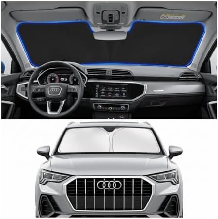Custom Fit Windshield Sun Shade for Audi Q3 2019-2026 by Unknown