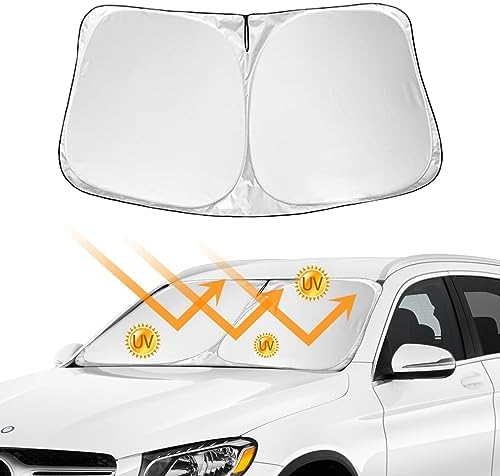 Windshield Sun Shade for Mercedes Benz GLC 300 260 GLK 2016-2026 Sunshade by YIZHUOMY