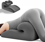 27° Wedge Pillow – Intimacy Pillow & Butt Cushion, Pregnancy Support Pillow, Reading Pillow, Positioning Furniture, Available in Two Styles (Dark Gray, with Small Pillows) by Unknown
