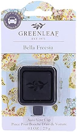 Greenleaf Gifts Highly Fragranced, Adjustable Auto Vent Clip Air Freshener - Bella Freesia - Image 3