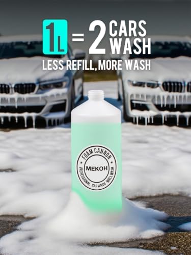 MEKOH Foam Cannon for Pressure Washer, 1/4" Quick Connect Car Wash Foam Gun - Image 3