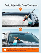 AstroAI Foam Cannon for Pressure Washer with 1/4" Quick Connect Plug, 1 L - Image 3