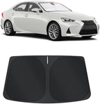 TINGLU Sun Shade for Le xus is Sedan (NOT for Le xus RX, ES) 2014-2020 Accessories Windshield Sun Shade Window Shade UV Rays Protection Sun Visor Cover with Steering Wheel Sunshade Storage Bag by TINGLU