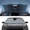 Autorder Umbrella Windshield Sun Shade for 2011-2023 Dodge Charger Sunshade Accessories,Upgraded Ice Crystal Material, Windshield Umbrella Front Window Sunshade, Foldable Block UV Rays Keep Car Cool by Autorder