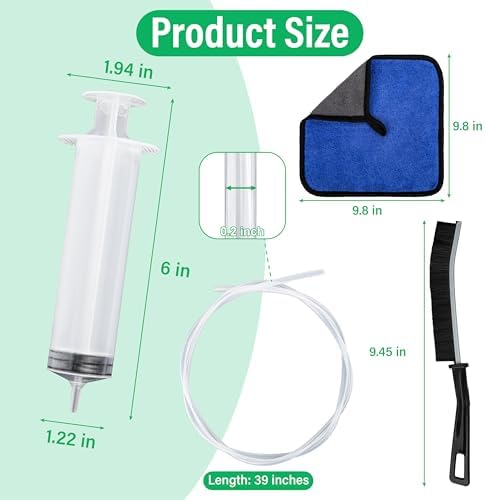 ecocstm Auto Sunroof Drain Cleaning Tool, 120 Inch Flexible Drain Brush - Image 3