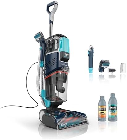 Shark R-EX200 CarpetXpert Deep Cleaner for Carpet, Rugs & Upholstery with StainStriker, Navy - Certified Refurbished by Amazon+Renewed